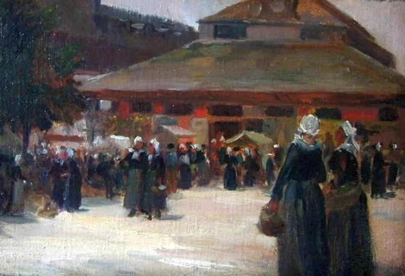 Donne bretoni a La Faouet